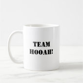 Team Hooah. Koffiemok (Links)