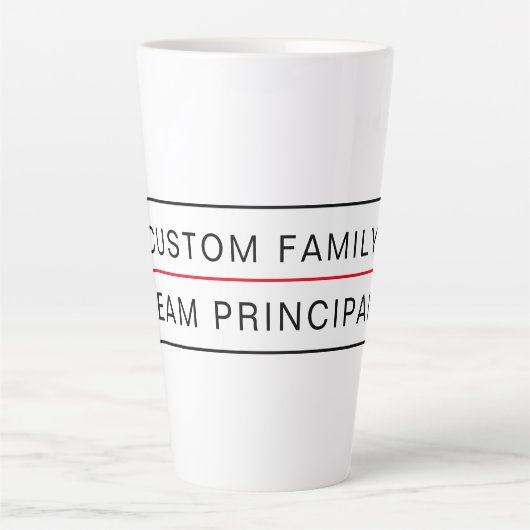  Team Hoofd Mok voor Racing Fan (Voorkant)