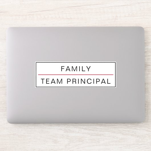 Team Hoofd  Sticker (Computer)