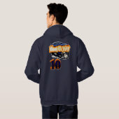 Team HooUwiT51 Hoodie (Achterkant volledig)