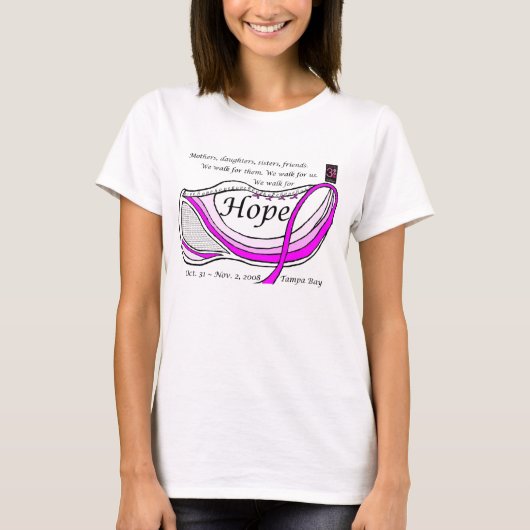 Team Hope. T-shirt (Voorkant)