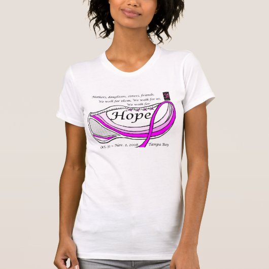 Team Hope - v nek T-shirt (Voorkant)