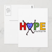 Team Hope Walkers for Walk Your A.S. Uit Briefkaart (Voorkant / Achterkant)