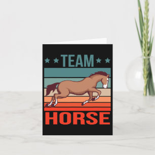 Team Horse Quote Paardrijden Spullen Paardrijden P Kaart