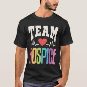 Team Hospice Palliatieve Zorg Verpleegkundige T-shirt (Voorkant)