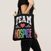 Team Hospice Palliatieve Zorg Verpleegkundige Tote Bag (Dichtbij)