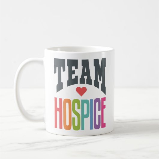Team Hospice Squad Nurse Koffiemok (Links)
