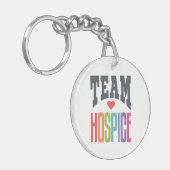 Team Hospice Squad Nurse Sleutelhanger (Voorkant Links)
