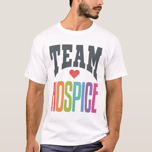 Team Hospice Squad Nurse T-shirt (Voorkant)