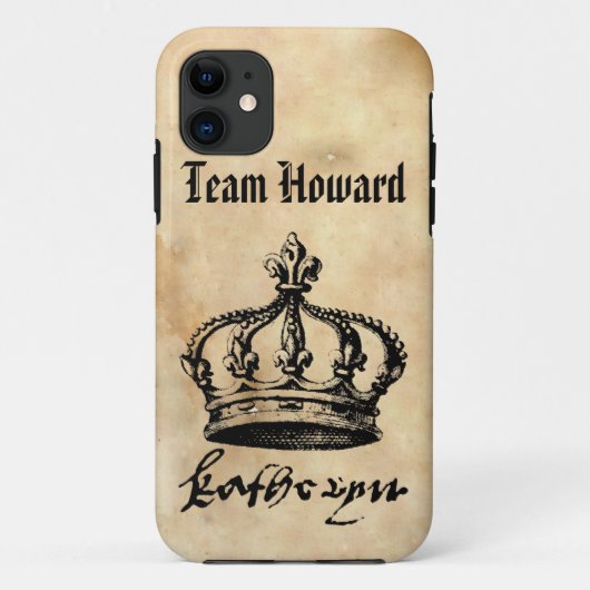 Team Howard - Catherine Howard's Crown & Signature Case-Mate iPhone Case (Achterkant)