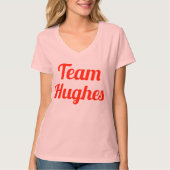 Team Hughes T-shirt (Voorkant)