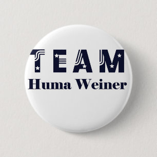 TEAM Huma Weiner Ronde Button 5,7 Cm