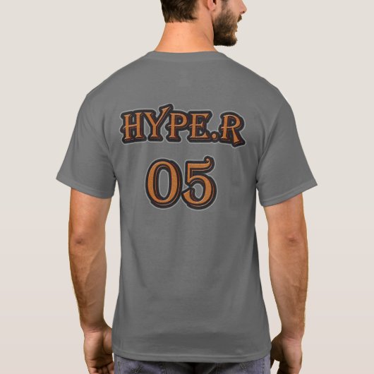 Team hype t-shirt (Achterkant)