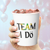 Team I Do Jamaicaanse Vlag Trouwfeest Bachelorette Papieren Bekers