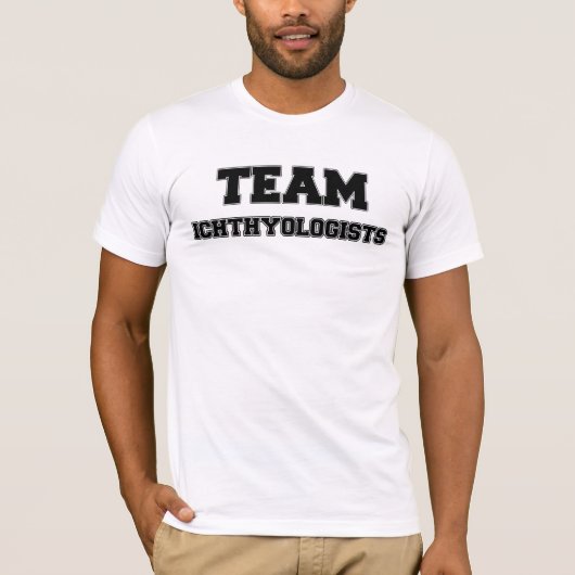 Team Ichthyologisten T-shirt (Voorkant)