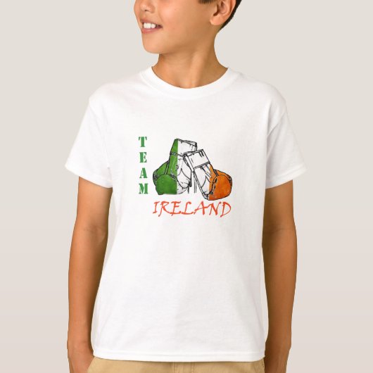 Team Ierland T-shirt (Voorkant)