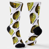 Team imker bij op gele bloem sokken (Gebogen)