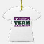 Team in de opleiding Marathon de Paris Keramisch Ornament (Voorkant)