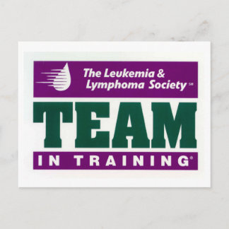 Team in de postkaart voor training