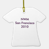 Team in de Vakantiesorganisatie Keramisch Ornament (Achterkant)