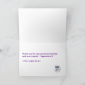 Team in opleiding, DANK U!!!! Bedankkaart (Binnen)