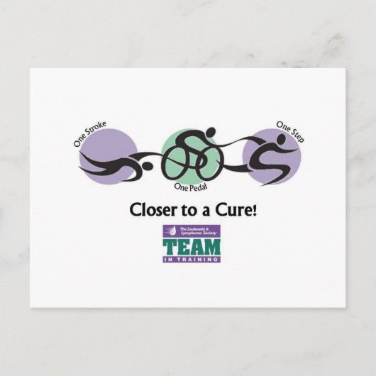 Team in opleiding Dank u Briefkaart (Voorkant)