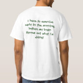 Team in opleiding - Early Morning T-shirt (Achterkant)