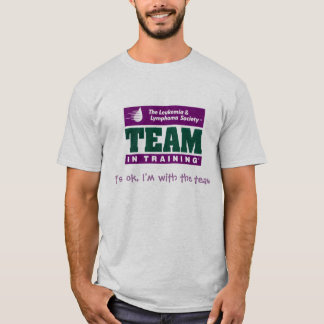 Team in opleiding, ik ben in orde met het team t-shirt