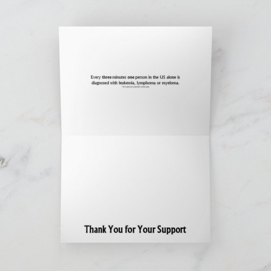 Team in training Hartelijk dank Bedankkaart (Binnen)