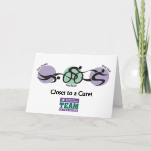 Team in training Hartelijk dank Bedankkaart