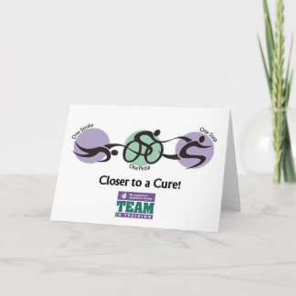 Team in training Hartelijk dank Bedankkaart