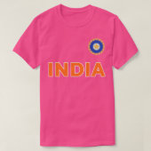 Team India Cricket Jersey voor cricket Fans T-shirt (Design voorkant)