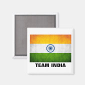 TEAM INDIA MAGNEET (Voorkant / Achterkant)