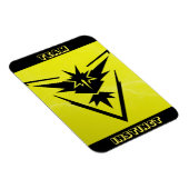 Team Instinct POGO Raid Car Magnet Magneet (Rechterzijde)