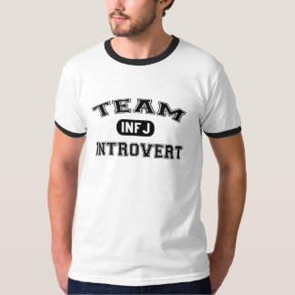 Team Introvert: INFJ-adviseur T-shirt