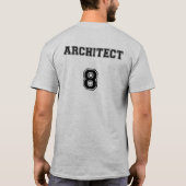 Team Introvert: INTP-architect T-shirt (Achterkant)