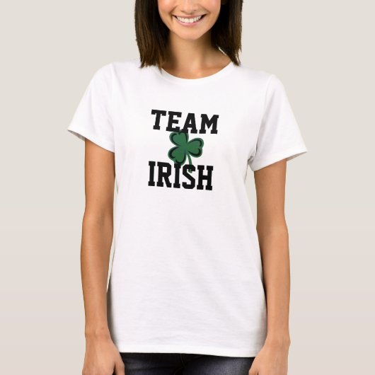 Team Irish/Fight Iedereen citeert T-shirt (Voorkant)
