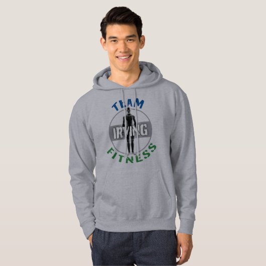 Team Irving Fitness Hoodie (Voorkant volledig)