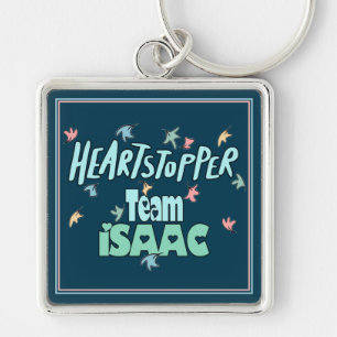 Team Isaac Blauwgroen Sleutelhanger