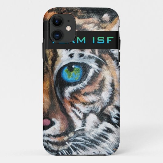 Team ISF Tiger iPhone 5 Hoesje (Achterkant)