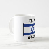 Team Israel Koffiemok (Voorkant links)