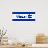 Team Israël - Poster (Keuken)