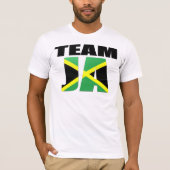 Team Ja Jamaican Flag T-shirt (Voorkant)