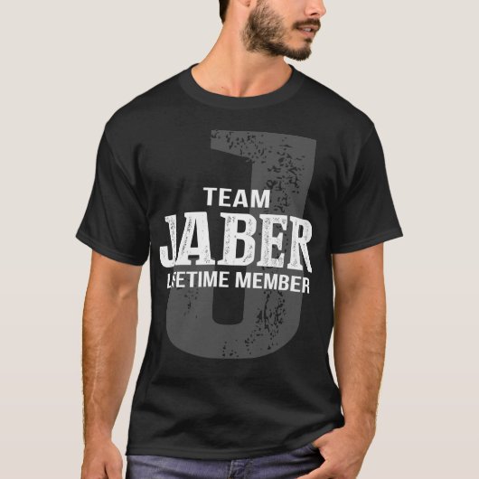 Team JABER Lifetime Lid T-shirt (Voorkant)