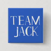 Team Jack Vierkante Button 5,1 Cm (Voorkant)