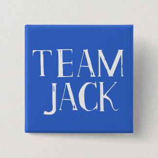 Team Jack Vierkante Button 5,1 Cm