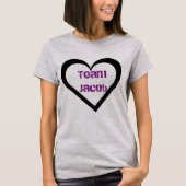 Team Jacob - #JUnkie Shirt (Voorkant)