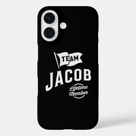 Team Jacob Lifetime Member Case-Mate iPhone Case (Achterkant)