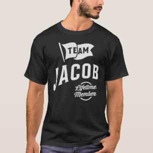 Team Jacob Lifetime Member Naam Jacob T-shirt