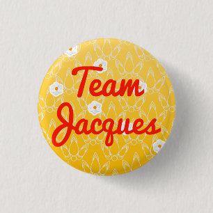 Team Jacques Ronde Button 3,2 Cm